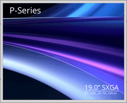P1900SXF2MB00 a-Si TFT-LCD Display